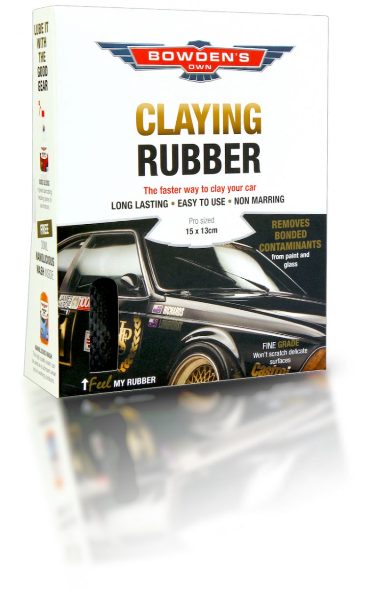 How to use our car care products Exterior how to guides Claying Rubber a new generation of